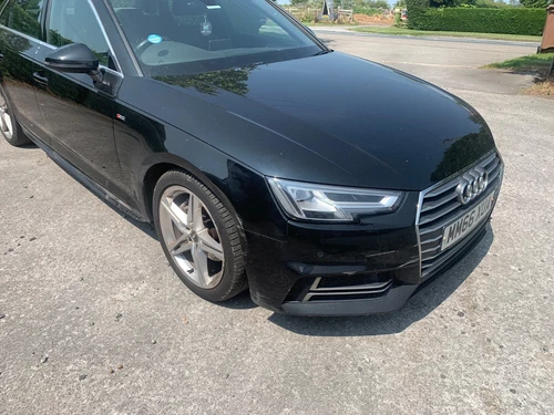audi a4 s line black edition 2016 accident damages