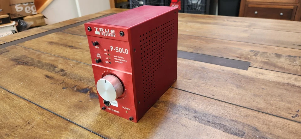 True Systems P-Solo Mono Microphone Preamp - Image 2 of 4