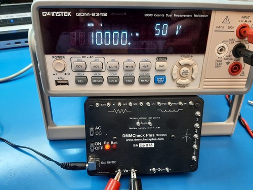 GW Instek GDM-8342 Dual Display Bench Multimeter w/USB CLEAN TESTED WORKS - Picture 20 of 24