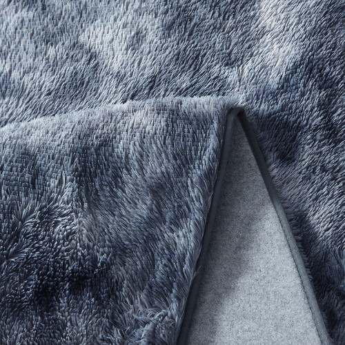 Soft Fluffy Shaggy Area Rug for Living Room Bedroom Luxury Tie-Dyed Floor Carpet - Picture 28 of 37