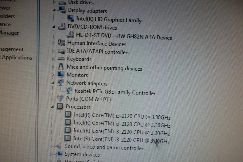 Dell Optiplex 390 Intel Core i3 3.3GHz 250GB 4GB DVD±RW VGA HDMI HD 2000 GPU - Image 2 of 4