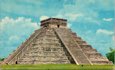 Postal De Colección El Castillo Chichén Itzá Yucatán México Pirámide Maya