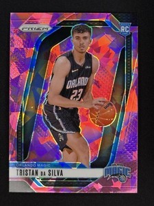 2024-25 Panini Prizm Tristan Da Silva RC Pink Ice Prizm #256 Orlando Rookie
