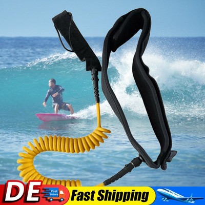 Spiralleine, verstellbare Surfbrettleine für Stand-Paddle-Boards (gelb) Hot