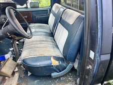 80-86 Ford F150 Bench Seat Bluegray Vinylcloth Material