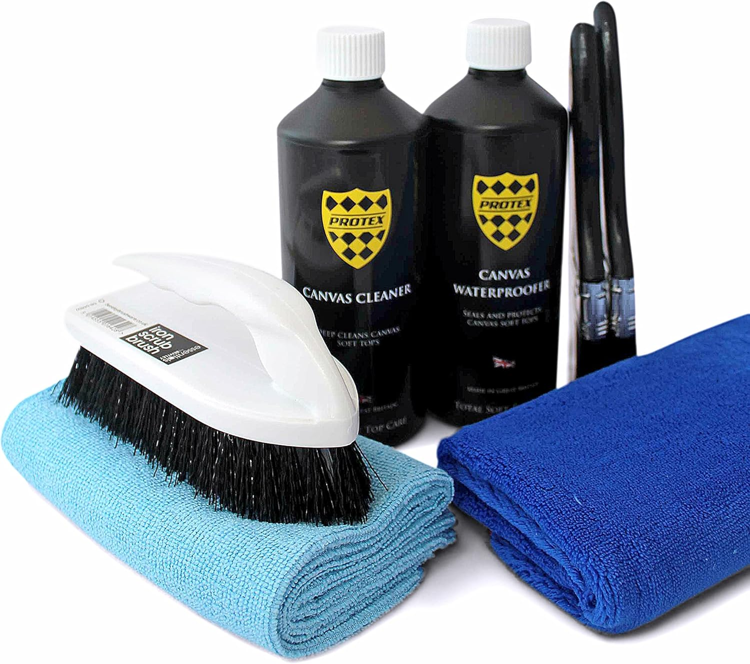 PROTEX Convertible Soft Top Care Kit with Canvas Cleaner & Waterproofer - Giant