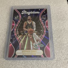 2023-24 Panini Donruss Magicians Holo Pink Laser LOW 10 /50 Stephen Curry #9