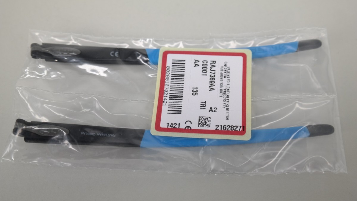 アクセサリー 0429-9000 NEW Authentic OAKLEY CROSSLINK Temple Arms SATIN BLACK / BLUE