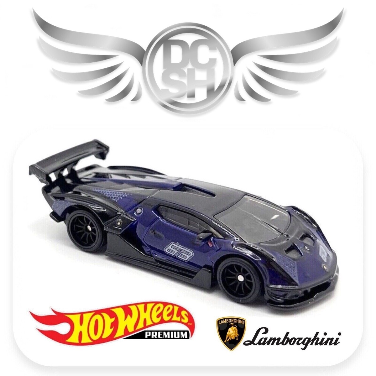HOT WHEELS PREMIUM LAMBORGHINI ESSENZA SCV12 LOOSE/MINT CONDITION
