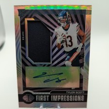 2023 Illusions Tyler Scott First Impressions RC Blue Patch Auto RPA /99 Bears