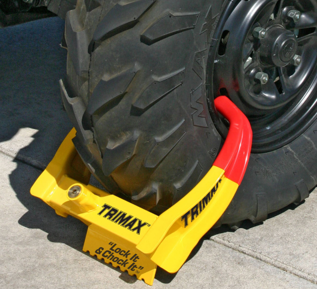 Wheel Lock Clamp Tire Boot Chock Truck Car Trailer Claw Anti Theft