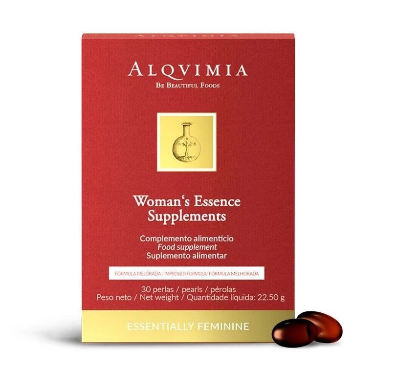 WOMAN'S ESSENCE SUPPLEMENTS ALQVIMIA COMPLEMENTO ALIMENTICIO - 30 perlas