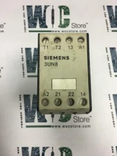 3UN8 002 SIEMENS THERMAL MOTOR PROTECTION MODULE RELAY 110/115 V
