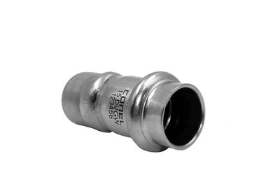 Connect Inox Edelstahl Pressfitting Verschlusskappe 22mm