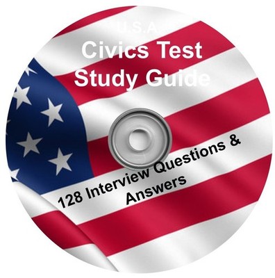 2026 Citizenship Civics Test USA Questions/Answers Study Audiobook CD ~ English