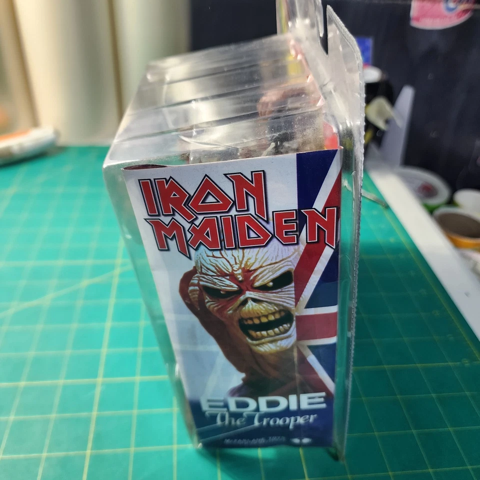 Iron Maiden Eddie the Trooper Action Figure 2002 Mcfarlane Toys Sealed Spawn - Image 2 of 4