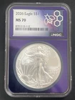 2026 NGC MS70 Silver American Eagle - Purple Core