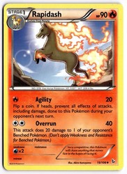 Rapidash 15/106 Flashfire Uncommon