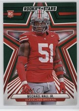2024 Panini Rookies & Stars Rookies Green Michael Hall Jr #178 14dq
