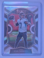 2020 Panini Select Ryan Tannehill #42 Silver Prizm Concourse Titans