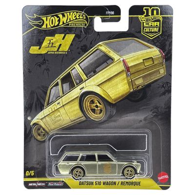 Hot Wheels 1/64 Car Culture Japan Historics 5 Chase Datsun 510
