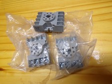 3-Tyco 27E891 relay sockets-din rail mount style or direct mount-new