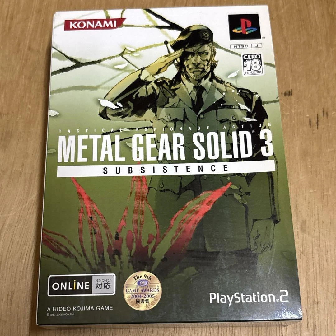 Metal Gear Solid 3: Subsistence NTSC-J (Japan) Video Games for