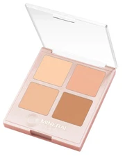 Mineral Fusion Makeup Concealer Palette 4 Full Coverage Creamy Shades