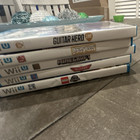 Nintendo Wii U Game Lot 5 w/ Cases: Guitar Hero Live, Minecraft, Angry Birds SW — photo 1