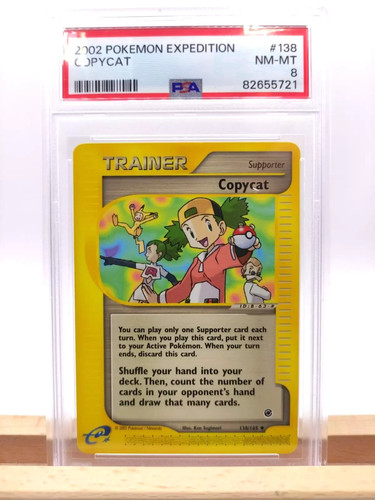 Copycat graded PSA 8 for sale on eBay