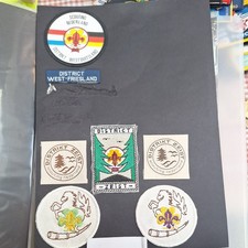 Scout Badges NETHERLANDS DISTRICTS  X 7