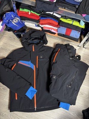 Spyder Ski Set X2 Jacket Trousers Snow Pants Primaloft Recco Men Size L Large
