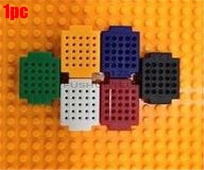 Mini Bread Board XF-25 6 BREADBOARD(6 Kinds Of COLOR)+1 Base Board New Ic xu #am