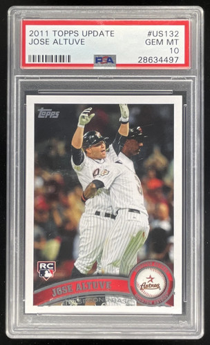 2011 Topps Update #US132 Jose Altuve RC PSA 10