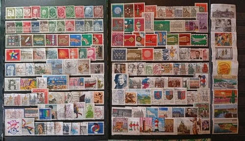 DF001 - Germany/RFT/BRD - 167 Used Stamps