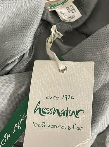 Hess Natur Hose Joggerpant Gr. 36/38 Grau Neu mit Etikett Biobaumwolle - Bild 7 von 11