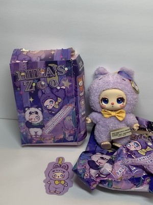 Liilas Zoo Liila Is A Painter Blind Box Plush Pendant Purple Rabbit ~ New, Open