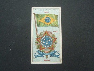John Player & Sons - Countries' Arms and Flags (1912 - Thin Card) - # 7 Brazil
