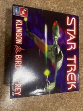 AMT/Ertl Star Trek Klingon Bird of Prey B Rel Class Scout Ship Sealed 38389