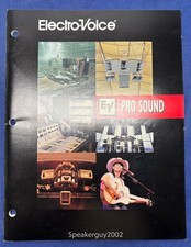 Original EV - Electro Voice  1996 Pro Sound C...