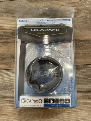 DiCAPac WP-570 Waterproof case New For RX100 LX7 P5000 SX240HS D-LUX6 GRD4 XZ-1
