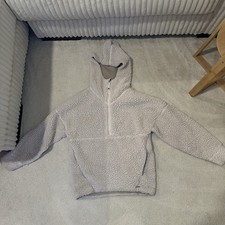 PrAna Women s Permafrost Half Zip Sherpa Fleece Cozy Hoodie Sweatshirt Size XS