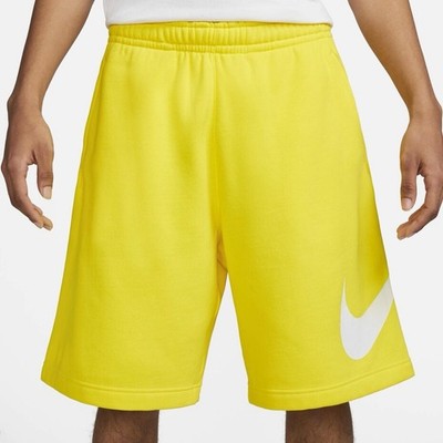 Nike Club Woven LND Flow Men s Shorts Yellow BV2721-732 Size Small