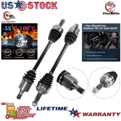 Pair of Front CV Axles for 2006-2008 Honda Pilot 3.5L V6 FWD & AWD Left & Right