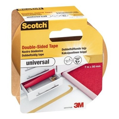 3M Universelles Doppelseitiges Scotch Klebeband Bianco Weiß