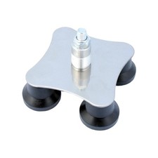 Base de canne quadruple avec support quadruple Support de pied en caoutchouc