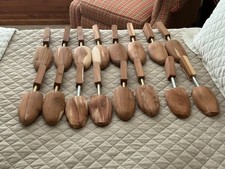 8 Pairs Men's Wooden Shoe Trees 10-12