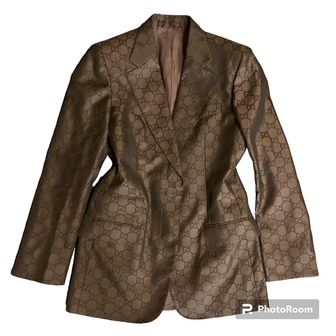 Gucci Setup Suit All Gg Pattern Super Rare | eBay