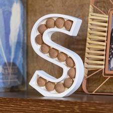 COLLECTIVE HOME - Wood Letters for Wall Decor, Free Standing Tabletop Decorat...