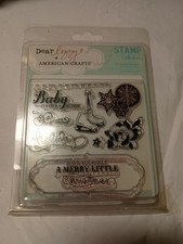 Dear Lizzy  American Crafts - 10 Clear Stamps Wonderland B5